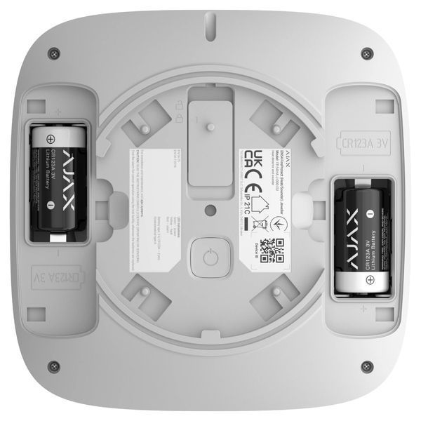 Ajax EN54 FireProtect (Heat/Sounder) white пожарный тепловой со звуковым оповещением Извещатель 99-10027528 фото