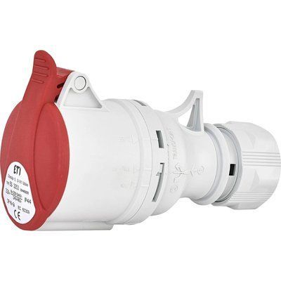 ЕТІ ES-3253 IP44 32A 400V 3P+N+PE Розетка кабельна 99-10033471 фото
