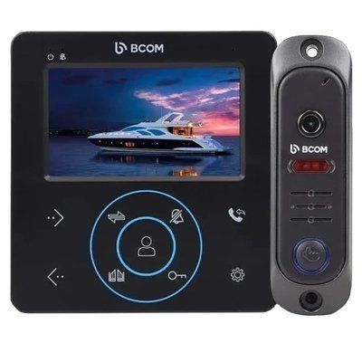 BCOM BD-480M Black Kit Комплект відеодомофона 99-00018835 фото