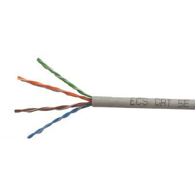 UTP cat 5E 4PR (0,50мм) CCA PVC W 305м=1 бхт DCG Вита пара 99-00008827 фото