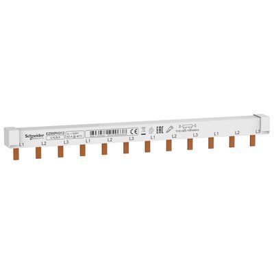 Schneider Electric EZ9XPH312 EASY9 63A 3P Гребінчаста шина на 12 модулів 99-00012684 фото