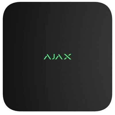 Ajax NVR DC (8ch) black Відеореєстратор 99-10025184 фото