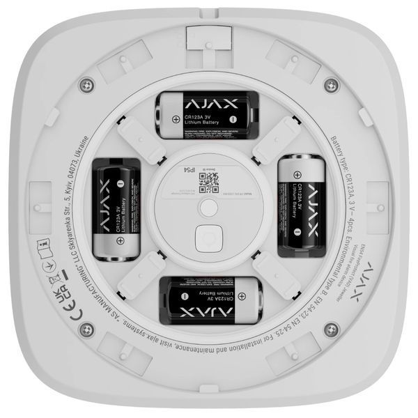 Ajax EN54 FireProtect (VAD) white пожарный световой Извещатель 99-10027529 фото