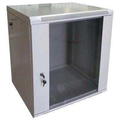 Hypernet WMNC66-12U-FLAT-AC Шкаф коммутационный настенный 12U 600x600 разборный серый 99-00022424 фото