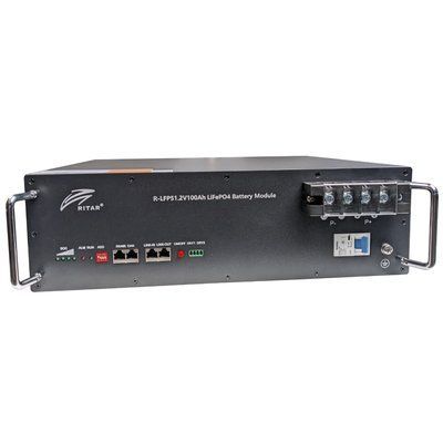 Ritar R-LFP51.2V100AH з bluetooth Літієва акумуляторна батарея 99-10029578 фото