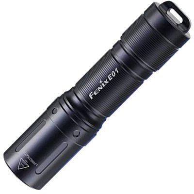 Fenix E01 V2.0 черный фонарь наключный 99-00009810 фото
