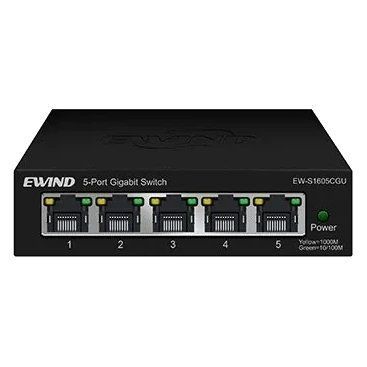 Ewind EW-S1605CGU 1000M Коммутатор 5 портов неуправляемый 99-10030199 фото