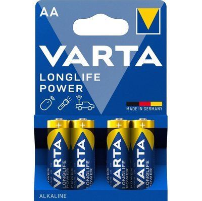 AA VARTA HIGH ENERGY/LONGLIFE POWER BLI 4 ALKALINE Батарейка 99-00015765 фото