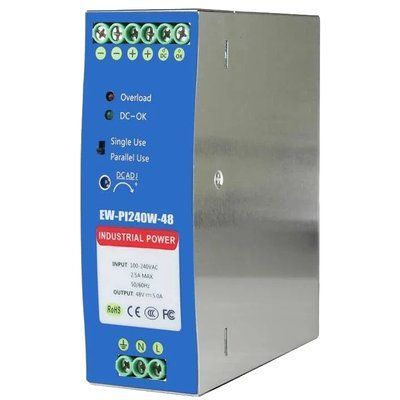Ewind EW-PI240W-48 на DIN-рейку 240 Вт/48 В Блок живлення 99-10025839 фото
