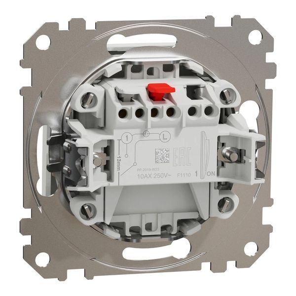 Schneider Electric SDD111101 Sedna Design & Elements 1-клавишный алюминий Выключатель 99-00023563 фото