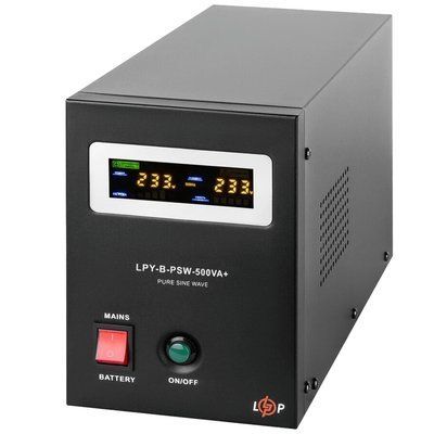 LogicPower LPY-B-PSW-500VA+ Джерело безперебійного живлення 99-00015617 фото