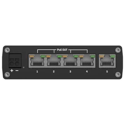 Teltonika TSW101 POE+ для використання в транспорті Комутатор 5 портів некерований 99-10026536 фото