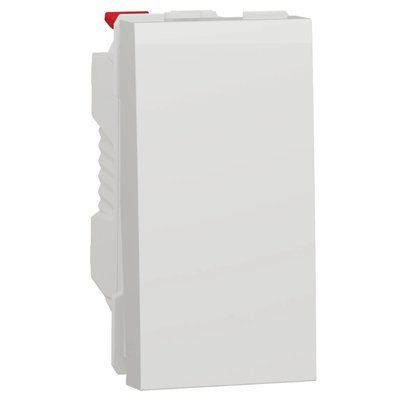 Schneider Electric New Unica NU310118 Выключатель 1-клавишная схема 1, 10А, модуль 1 белый 99-00013409 фото