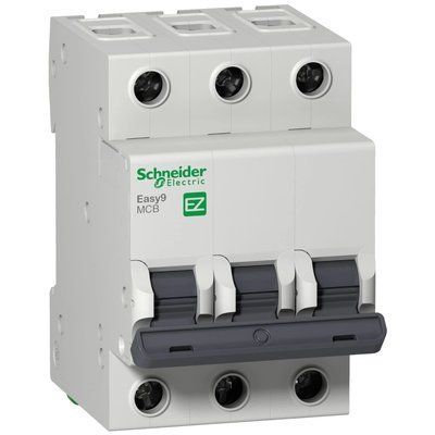 Schneider Electric EZ9F34320 Easy9, 3p, 20A C Автоматический выключатель 99-00012675 фото