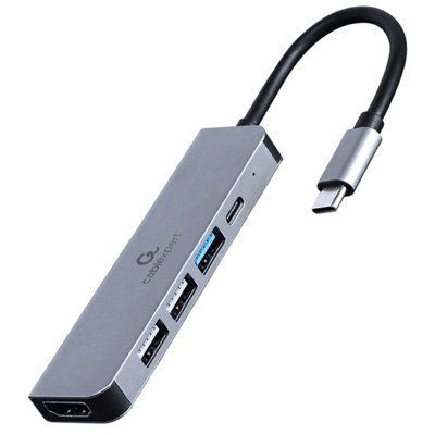 Cablexpert A-CM-COMBO5-03 USB-C 5-в-1 Док станция 99-10027543 фото