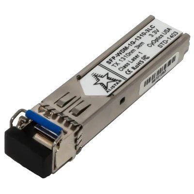 ALISTAR SFP-1G-BX-U-L03 SFP 1G 1SM WDM LC 3KM TX1310/RX1550nm DDM Модуль 99-00020843 фото