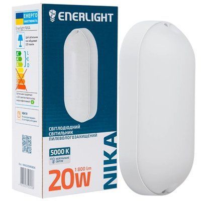 ENERLIGHT NIKA Светильник светодиодный 20Вт 5000К IP65 99-00015238 фото