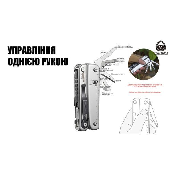 Roxon Flash S803E (20 в 1) Мультитул 99-10026348 фото