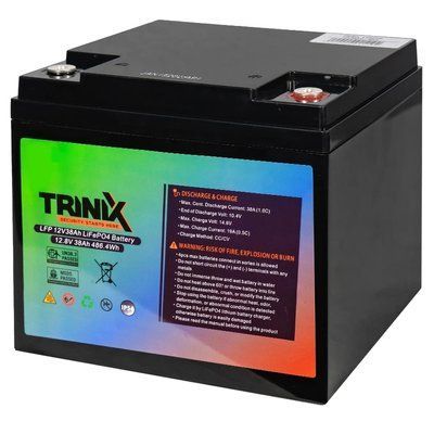 TRINIX LFP 12V38Ah LiFePo4 Акумуляторна батарея 99-00016728 фото