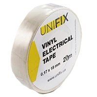 UNIFIX ETU-20W Изоляционная лента бела 0.17х18мм 20м 99-00012388 фото