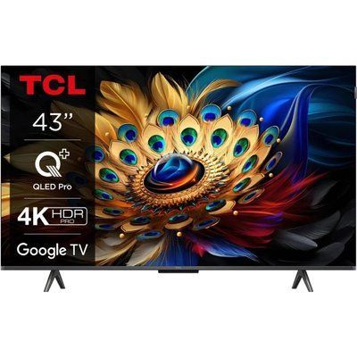 TCL 43C69B QLED 4K 60Hz Smart Google TV Titan Телевизор 99-10029950 фото