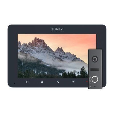 Slinex SM-07MN Graphite + ML-17HD Graphite Комплект відеодомофона 99-10036001 фото