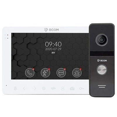 BCOM BD-780FHD White Kit Комплект відеодомофона 99-00016541 фото