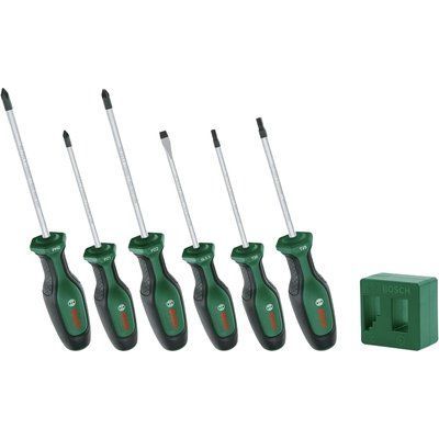 Bosch (1600A02W7L) PH/PZ/SL/Torx 6 шт + намагничиватель Набор отверток 99-00023387 фото