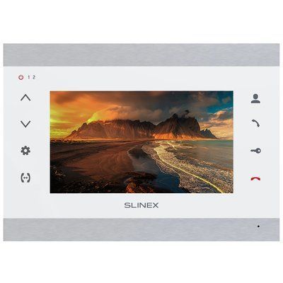 SL-07IPHD (silver/white) Відеодомофон 7" Slinex 99-00007896 фото