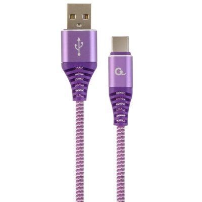 Cablexpert CC-USB2B-AMCM-2M-PW USB A - USB C 2м Кабель 99-00022599 фото