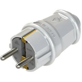 NA-UEA 1010 евро с з/к 16А белая Вилка 99-10024883 фото