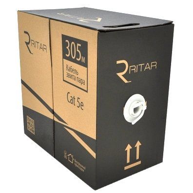 Ritar UTP (4x2x0.51) 4p 24 AWG 305м Кабель 99-10029490 фото