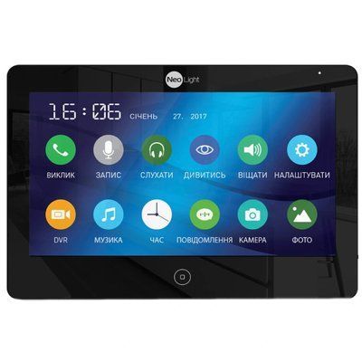 MEZZO HD black Видеодомофон NeoLight 99-00005725 фото