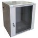Hypernet WMNC66-12U-FLAT-AC Шафа комутаційна настінна 12U 600x600 розбірна сіра 115045 фото 1