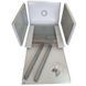 Hypernet WMNC66-12U-FLAT-AC Шафа комутаційна настінна 12U 600x600 розбірна сіра 115045 фото 2