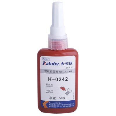 Kafuter K-0242 50ml Лак фіксатор різьби гвинтів синій 99-00014804 фото