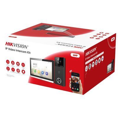 Hikvsion DS-KIS610-P Комплект IP-видеодомофона 99-10036575 фото